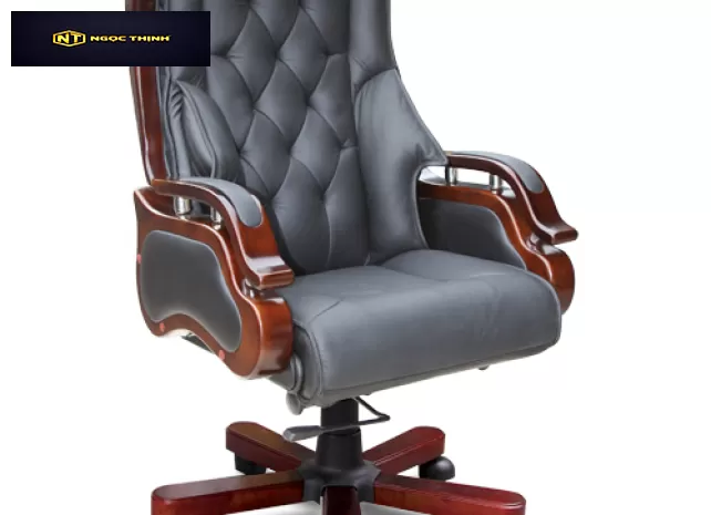 Ghế cao cấp bọc da thật TQ08